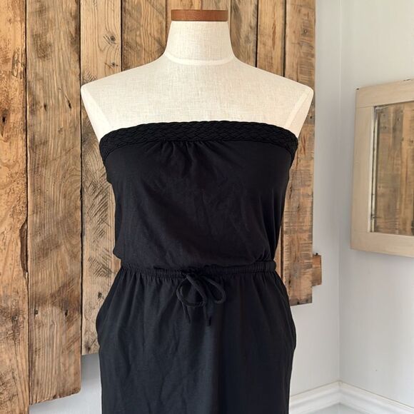 BANANA REPUBLIC Strapless Tube Dress Lightweight with Pockets Size Extra Small - Picture 2 of 9